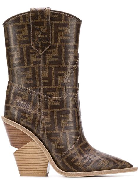 fendi replica fabric|fendi cowboy boots dupe.